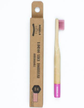 RWAC KIDS PINK BAMBOO TOOTHBRUSH