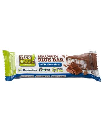 RICE UP MILK CHOCOLATE BAR 18G