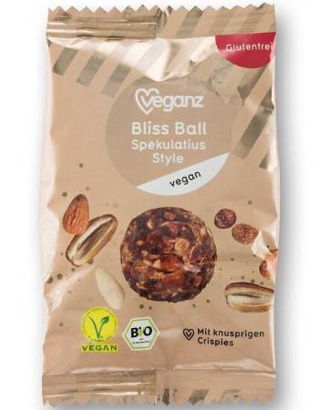 VEGANZ ORGANIC BLISS BALL SPECULOOS 50G