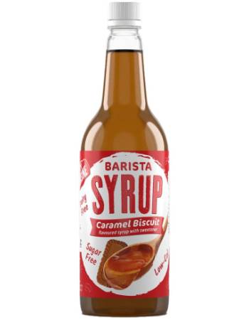 APPLIED NUTRITION BARISTA SYRUP 1L | CARAMEL BISCUIT