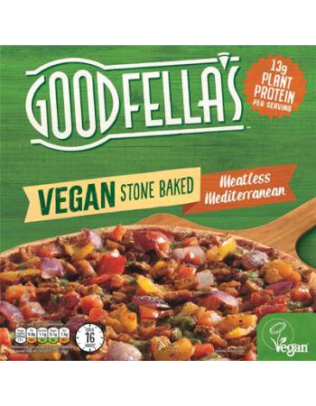 GOODFELLAS VEGAN MEDITERRANEAN PIZZA 387G