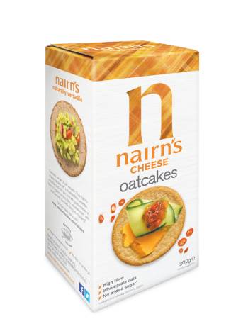 NAIRNS OATCAKES CHEESE 200G