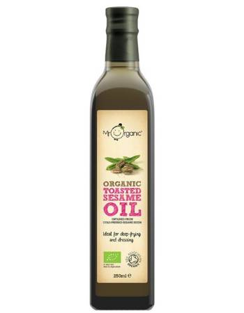 MR ORGANIC TOASTED SESAME OIL 250ML