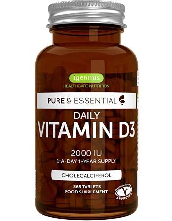 IGENNUS DAILY VITAMIN D3 2000IU 356 TABLETS