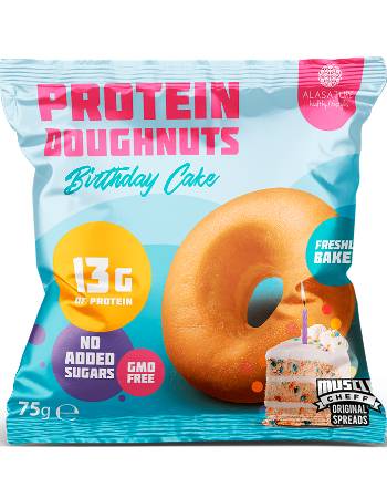 ALASATURE PROTEIN DONUT BIRTHDAY CAKE 75G