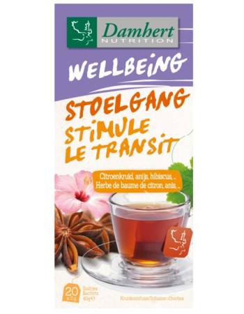 DAMHERT WELLBEING TEA | STIMULATES THE INTESTINES (20 TEA BAGS)