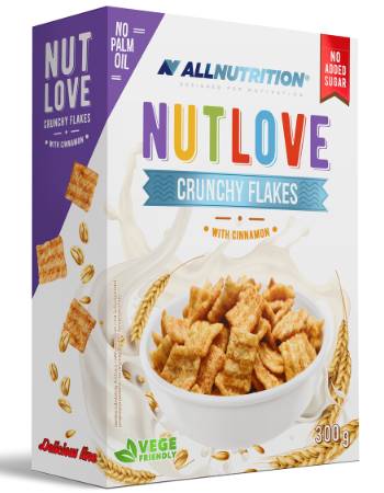 ALLNUTRITION NUTLOVE CRUNCHY FLAKES WITH CINNAMON 300G