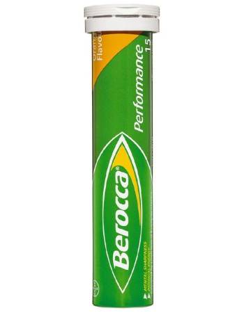 BEROCCA EFFERVESCENT TABLETS ORANGE FLAVOUR