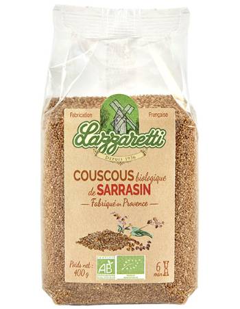 LAZZARETTI BUCKWHEAT COUSCOUS 400G