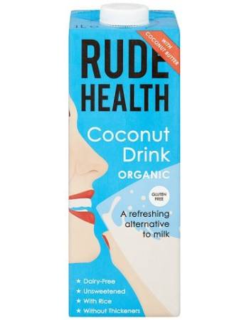 RUDE HEALTH ORGANIC COCONUT DRINK 1L
