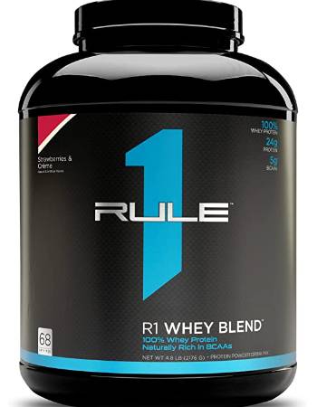 RULE1 WHEY BLEND STRAWBERRY AND CREAM 2244G