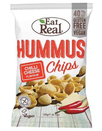 EAT REAL HUMMUS CHILLI CHEESE 135G