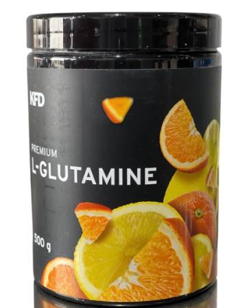 KFD L-GLUTAMINE ORANGE LEMON FLAVOUR 500G