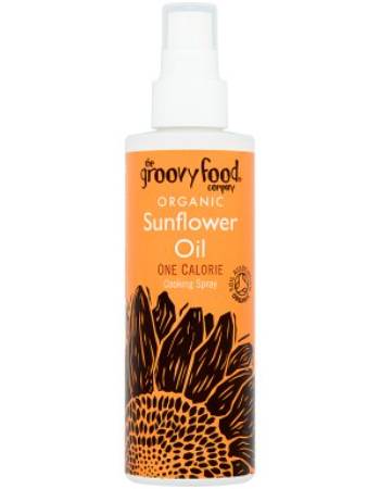 THE GROOVY FOOD COMPANY SUNFLOWER SPRAY OIL 190ML