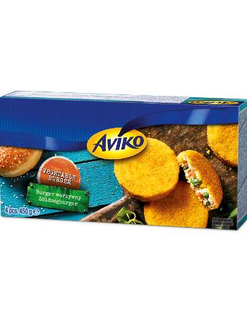 AVIKO VEGGIE BURGER 450G