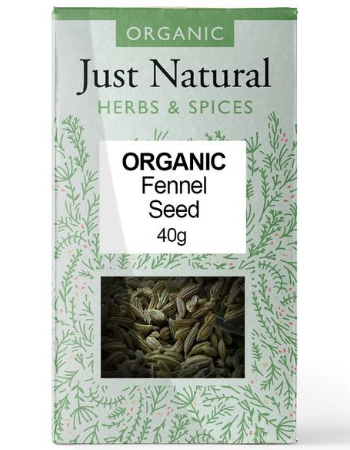 JUST NATURAL FENNEL SEED 40G