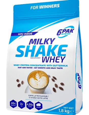 6PAK MILKY SHAKE WHEY CAFFE LATTE 1800G