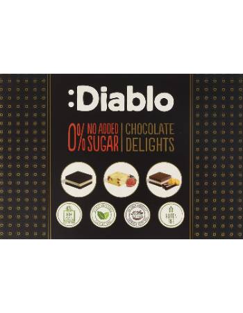 DIABLO NO ADDED SUGAR CHOCOLATE DELIGHT BOX 115G