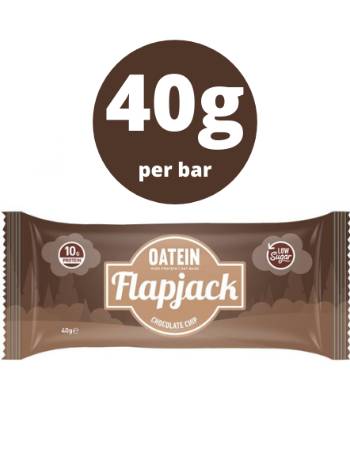 OATEIN FLAPJACK CHOCOLATE CHIP 40G