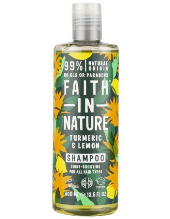 FAITH IN NATURE TURMERIC & LEMON SHAMPOO 400ML