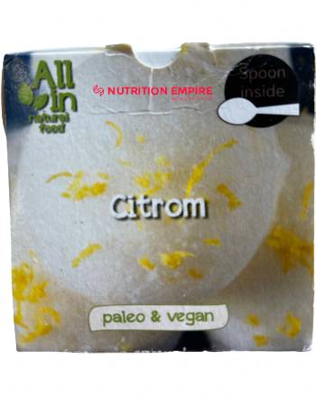 ALL IN NATURAL FOOD LEMON SORBET 120G