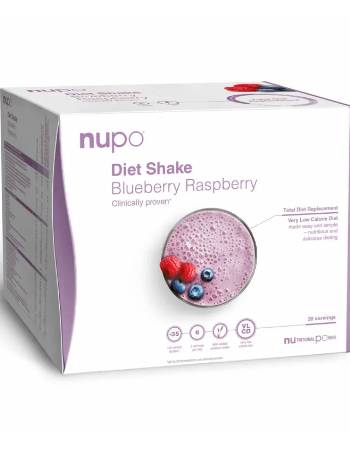 NUPO DIET SHAKE BLUEBERRY RASPBERRY 30 SERVINGS