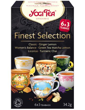 YOGI TEA FINEST SELECTION (17 TEABAGS)