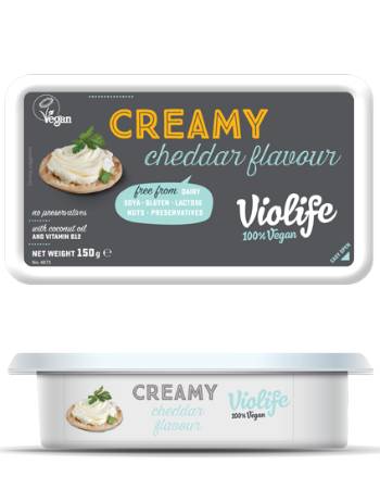 VIOLIFE CREAMY CHEDDAR SPREAD 150G