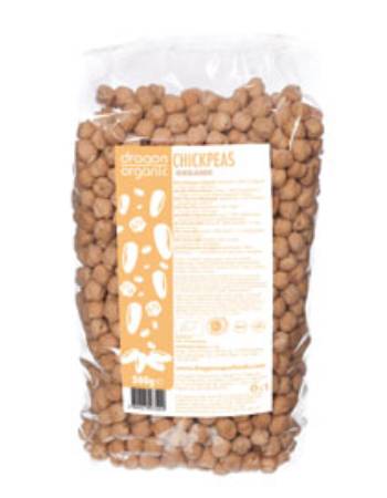 DRAGON SMART ORGANIC CHICKPEAS 500G