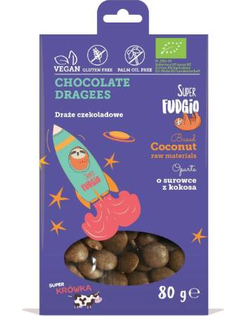 SUPER FUDGIO CHOCOLATE COATED DRAGEES 80G