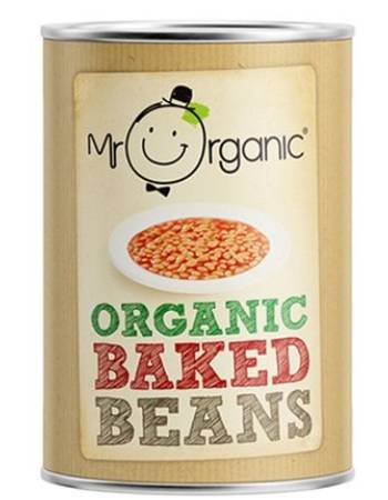 MR ORGANIC BAKED BEANS 400G