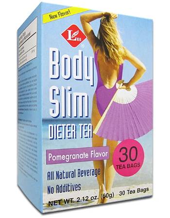UNCLE LEE BODY SLIM DIET TEA POMEGRANATE | 30 TEA BAGS