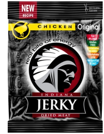 INDIANA JERKY CHICKEN ORIGINAL 25G