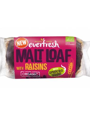 EVERFRESH MALT LOAF WITH RAISINS 330G