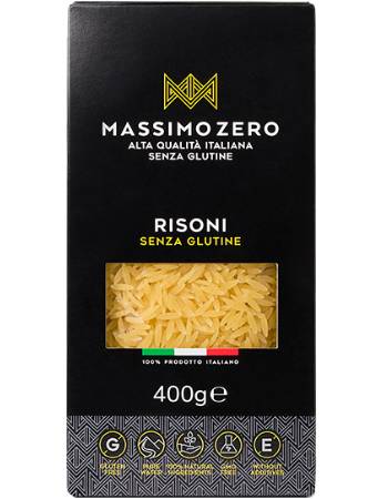 MASSIMO ZERO GLUTEN FREE PASTA RISONI 400G