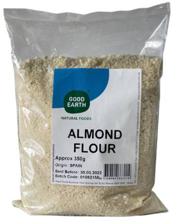 GOOD EARTH ALMOND FLOUR 350G