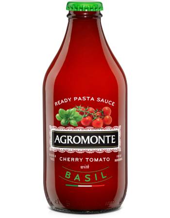 AGROMONTE CHERRY TOMATO BASIL SAUSE 330G