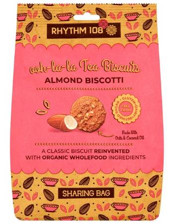 RYTHYM 108  ALMOND TEA BISCUITS