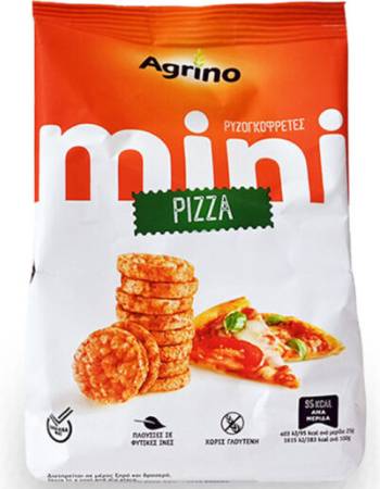 AGRINO MINI RICE CAKES 50G |  PIZZA