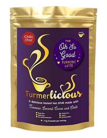 TURMERLICIOUS CHILLI CHOC LATTE 200G