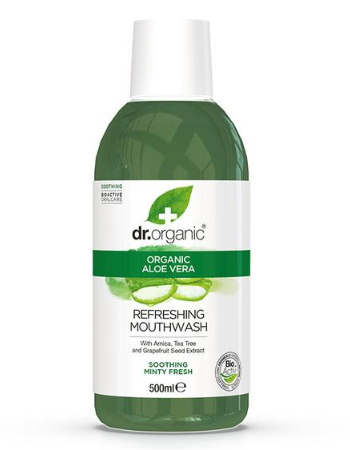 DR ORGANIC ALOE VERA MOUTH WASH 500ML