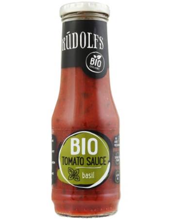 RUDOLFS TOMATO SAUCE BASIL 300G