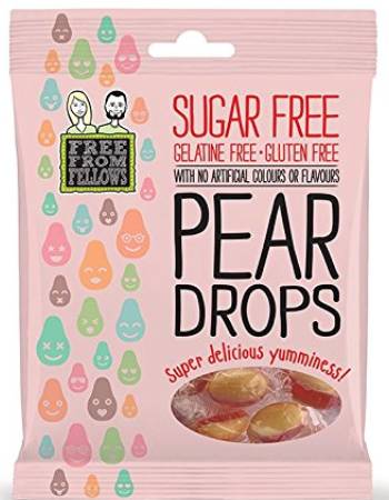 FREE FROM FELLOWS SUGAR FREE PEAR DROPS 70G