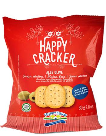 HAPPY FARM OLIVE CRACKER 60G