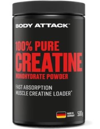 BODY ATTACK PURE CREATINE MONOHYDRATE 500G