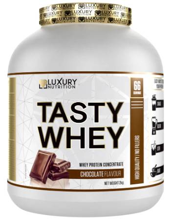 LUXURY NUTRITION TASTY WHEY CHOCOLATE CARAMEL TOFFEE 2KG