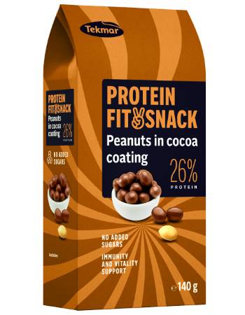 TEKMAR PROTEIN PEANUT COCOA SNACK 140G