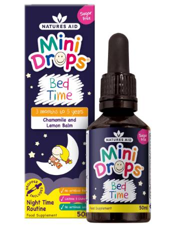 NATURES AID MINI DROPS BED TIME 50ML