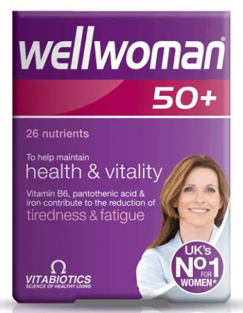 VITABIOTICS WELLWOMAN 50+ (30 TABLETS)