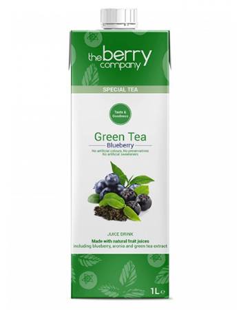 THE BERRY COMPANY GREEN TEA BLUEBERRY 1L